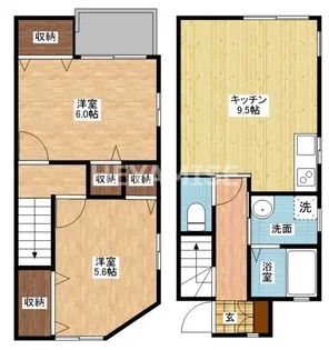 ラ・ヴィータ178の間取り