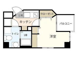 エクセル横川【3階】の間取り