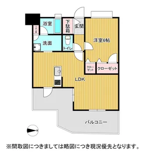 アルバティア大江【4階】の間取り