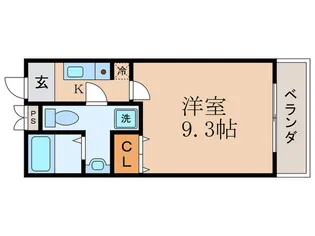 アビタシオン辻【4階】の間取り