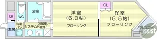 バリュー大和町【3階】の間取り