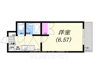 アルザ夙川【4階】の間取り