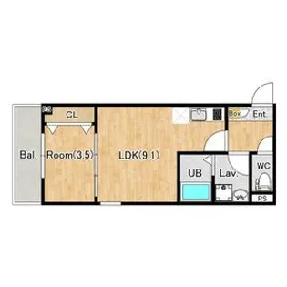 (仮称)ジーメゾン所沢若狭【2階】の間取り