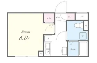 FLレジデンス神宮御苑【3階】の間取り