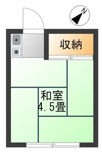 南大塚コーポ【2階】の間取り