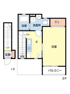 アクシア高屋敷 I【2階】の間取り