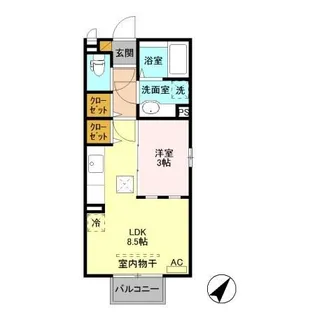 maison roche bateau【1階】の間取り