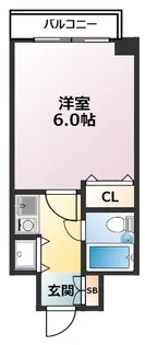 アドリーム千駄木【9階】の間取り