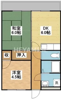 ルネスグランディールI【6階】の間取り