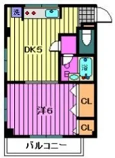 神谷第二マンション【3階】の間取り