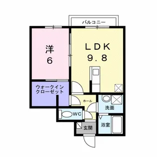 Alietta【1階】の間取り