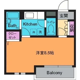 シンフォニア厚木【3階】の間取り