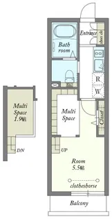 アネックス【3階】の間取り
