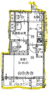 グランド浦安【2階】の間取り