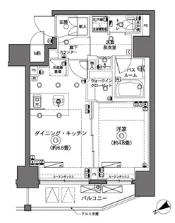 ZOOM横浜【3階】の間取り