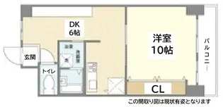 花隈ダイヤハイツ【1階】の間取り