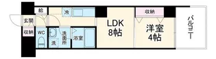 クリスタルガーデン【3階】の間取り