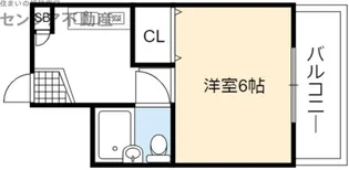 ルナ今福21【2階】の間取り