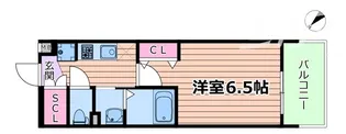 Luxe正雀駅前【8階】の間取り