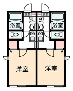 オリーブ【1階】の間取り