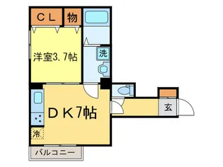City Lights【3階】の間取り