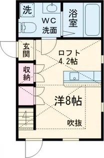 Les Pentes Nagasaki【2階】の間取り