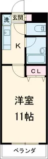 NARABU五番館【3階】の間取り