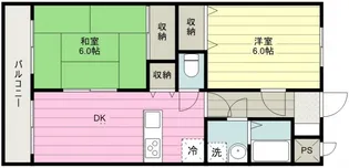 エクセレント【3階】の間取り