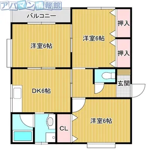 メゾン・トーラスII【2階】の間取り