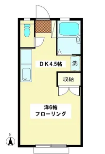 トモエハイツ【1階】の間取り