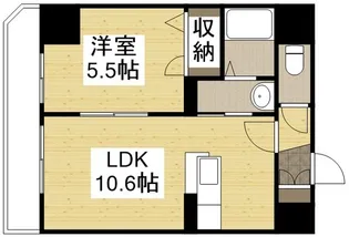 リーベンルミエール【2階】の間取り