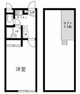 メインシティガーデン 壱番館【2階】の間取り