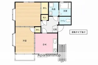 リヴェール武蔵野【1階】の間取り