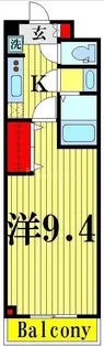 パルコート西新井【3階】の間取り
