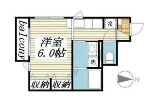 ヴィスティージュ【1階】の間取り