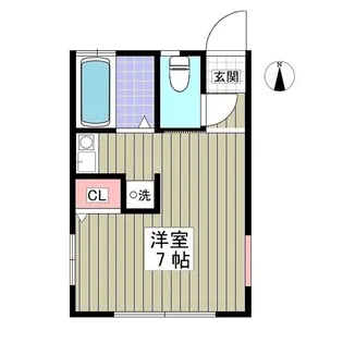 ルティレ浦和 旧プリティーハイツ【1階】の間取り