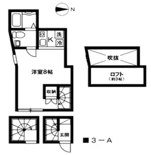 CASADIA上石神井【3階】の間取り