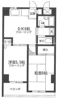 パストラル・ヒロ【5階】の間取り