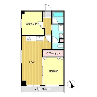 ロハス星川【6階】の間取り