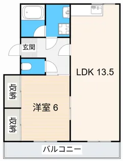 シェリール A棟【1階】の間取り
