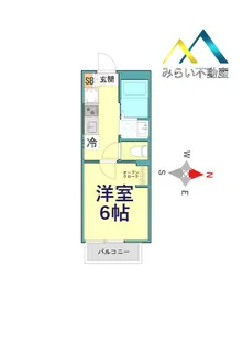 ラテ横浜【1階】の間取り