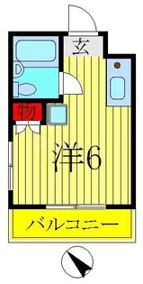 ウインパールマンション【2階】の間取り
