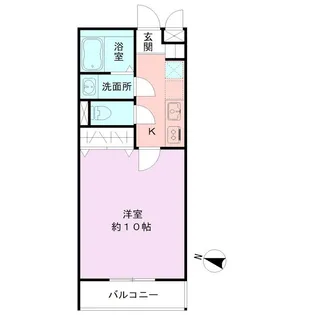 リゾナーレ鳥屋野南【1階】の間取り