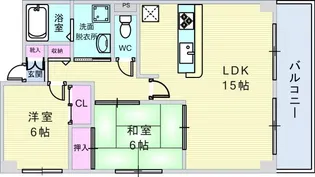 GMY千里園【4階】の間取り