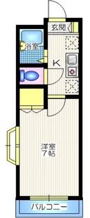 カサ エルマノス【3階】の間取り