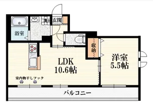 メープルメゾンII【2階】の間取り