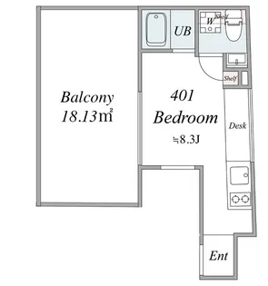 trias228【4階】の間取り