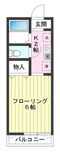 レミントンテラスA【1階】の間取り