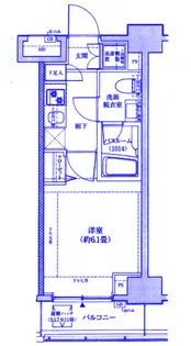 ロアール武蔵新城【2階】の間取り
