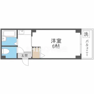 ロケットマンション【5階】の間取り